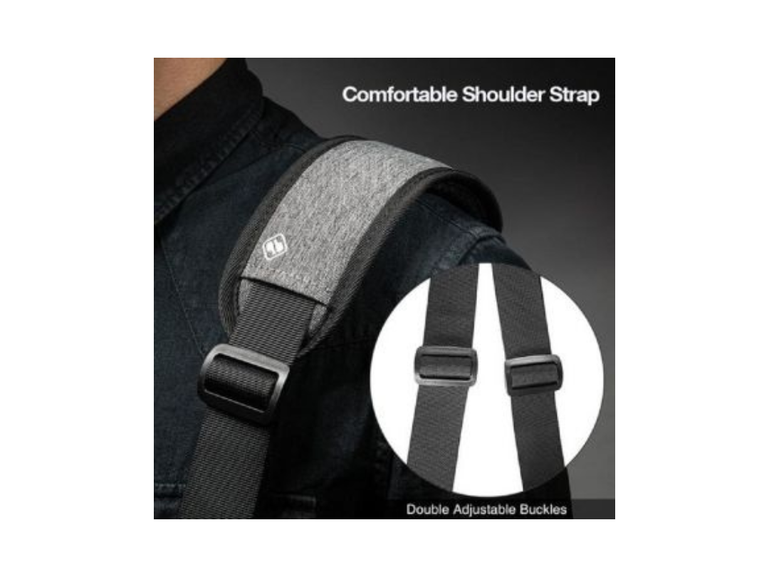 Buy Tomtoc A50 16” Laptop Shoulder Bag – Gray | in Qatar Buy Tomtoc A50 16” Laptop Shoulder Bag – Gray | in Qatar